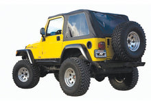 Load image into Gallery viewer, Rampage 1997-2006 Jeep Wrangler(TJ) Excludes LJ Unlimited Frameless Soft Top Kit - Black Diamond