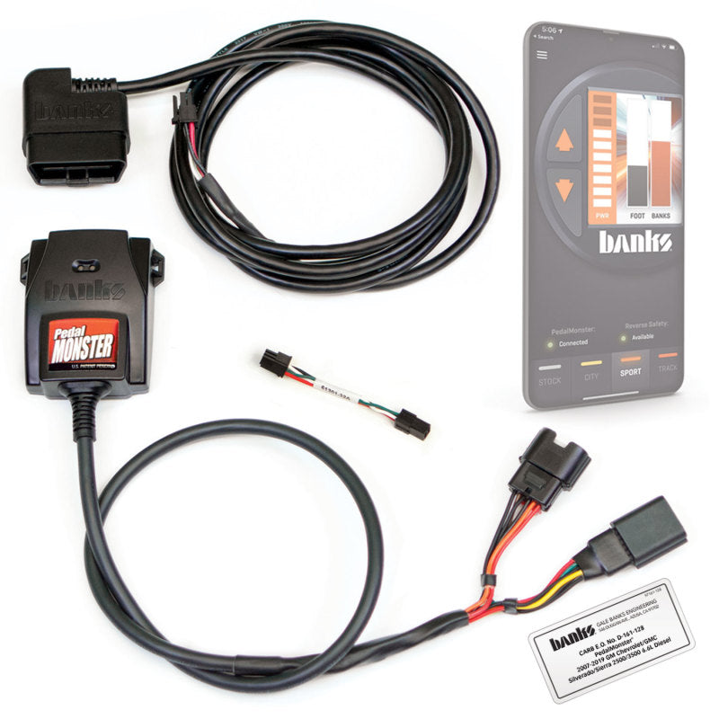 Banks Power Pedal Monster Throttle Sensitivity Booster (Standalone) - 07.5-19 GM 2500/3500