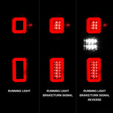 Load image into Gallery viewer, Anzo 19-21 Chevy Silverado Full LED Tailights Black Housing Smoke Lens G2 (w/C Light Bars)