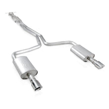Load image into Gallery viewer, Stainless Works 2010-18 Ford Taurus SHO V6 2-1/2in Catback Chambered Mufflers X-Pipe