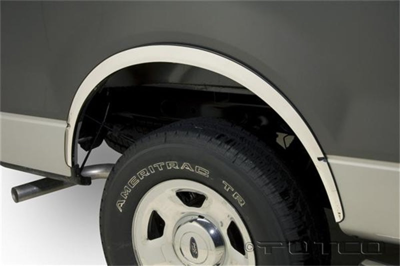 Putco 04-14 Ford F-150 Reg Cab/Ext Cab/Super Crew F-150 (w/o Factory Flares) - Full SS Fender Trim