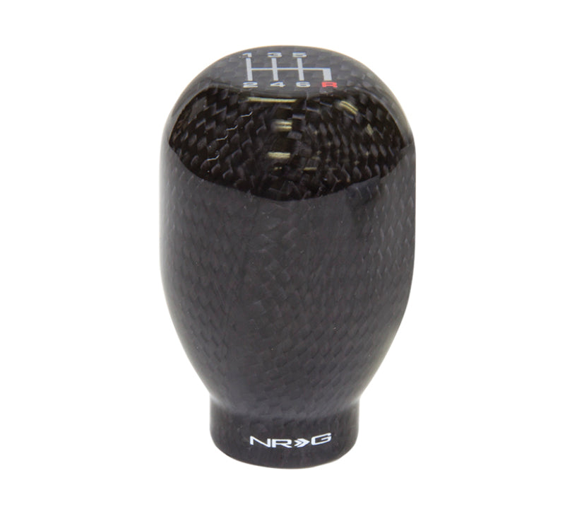 NRG Shift Knob 42mm - Black Carbon Fiber (5 Speed)