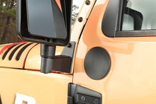 Load image into Gallery viewer, Rugged Ridge 07-18 Jeep Wrangler JK Textured Black Mirror Relocation Brackets