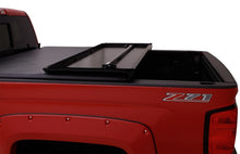 Load image into Gallery viewer, Lund 07-13 Chevy Silverado 1500 Fleetside (6.6ft. Bed) Hard Fold Tonneau Cover - Black
