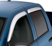Load image into Gallery viewer, AVS 99-07 Chevy Silverado 1500 Ext. Cab Ventvisor Front &amp; Rear Window Deflectors 4pc - Chrome